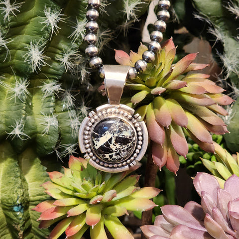 White Buffalo pendant
