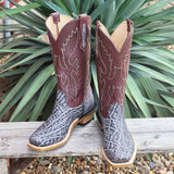 Fenogilo Cookies & Cream Elephant Cowboy Boots