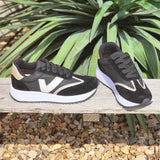 Black/Pewter Sneaker