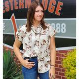 Women's Stunner Stallion Blouse