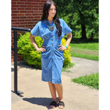 Cezele Women's Denim Dress