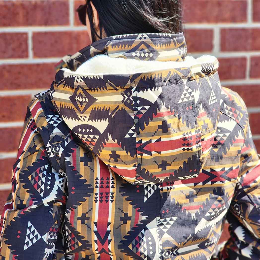 BONFIRE PENDLETONチェック柄 スノーボードウェア Pendleton Women's Nehalem Redwood Ripstop Parka