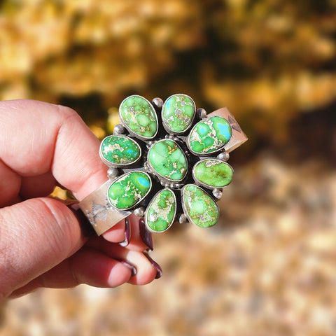 "Leelynn" Sonoran Gold Cluster Cuff