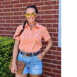 Cinch Corral Arena Flex Short Sleeve Button Down