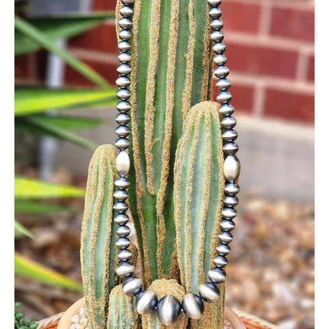 " Tasha " Navajo Pearl Necklace