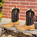 Fenoglio Men's Tan & Black Elephant Boot