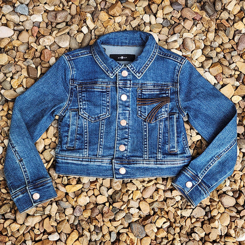 7 For All Mankind Mini Adi Jacket Sea Level