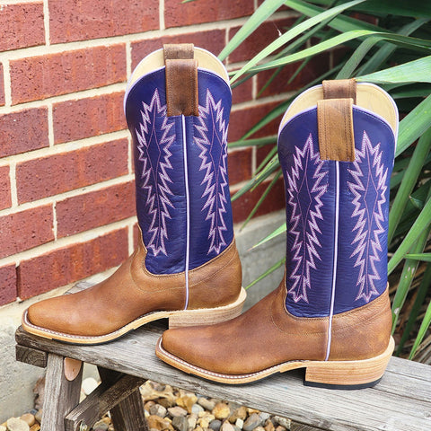 Olathe Rustwood Camel Orchid Boots