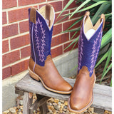 Olathe Rustwood Camel Orchid Boots