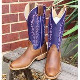 Olathe Rustwood Camel Orchid Boots