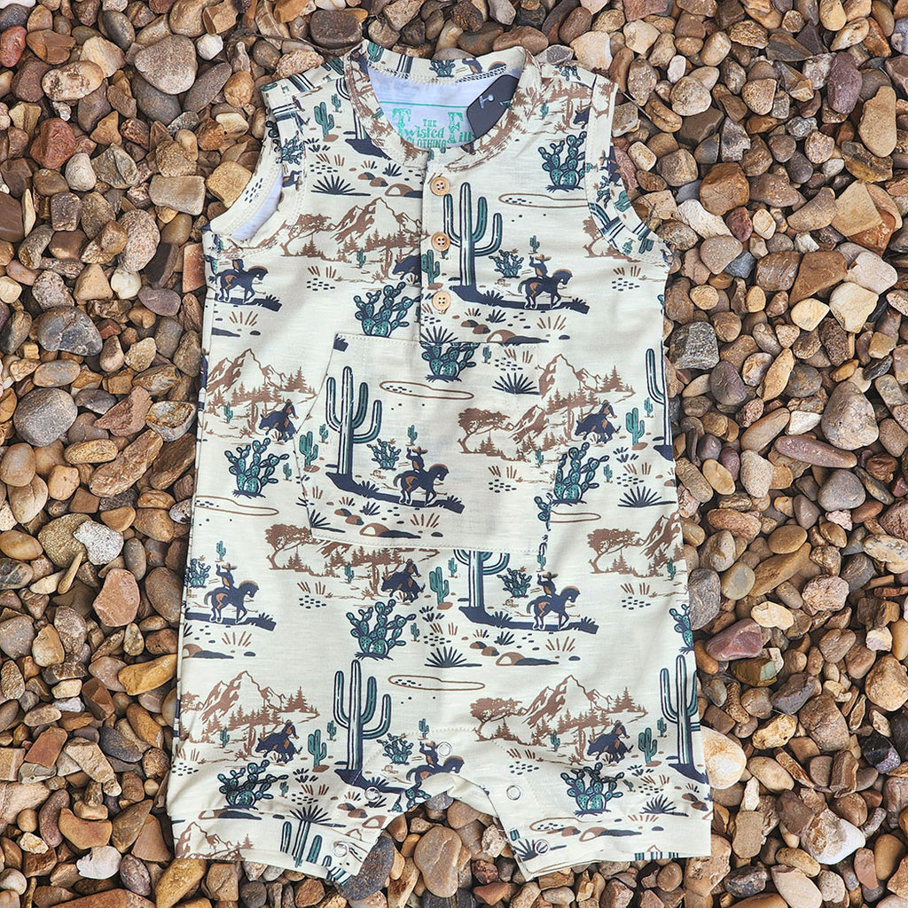 Desert Cowboy Romper