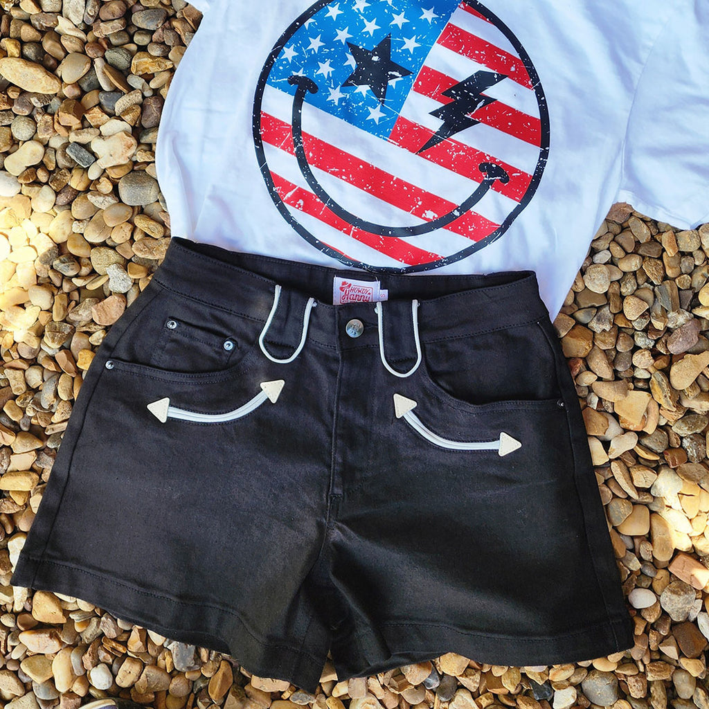 Black Arrow Shorts