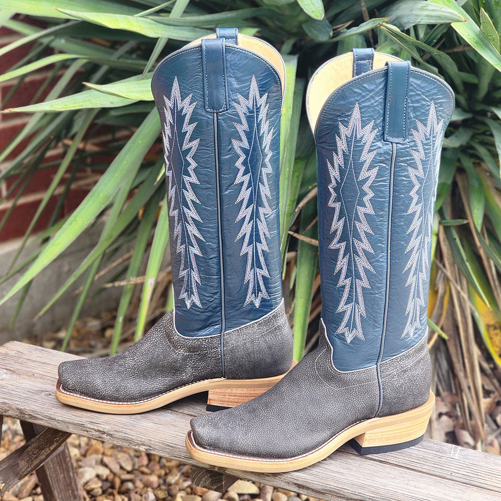 Olathe Slate Safari Giraffe Boots