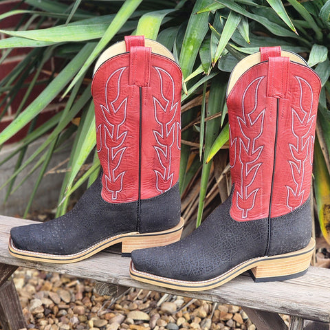 Olathe Black Hungry Hippo Boots