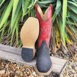 Olathe Black Hungry Hippo Boots