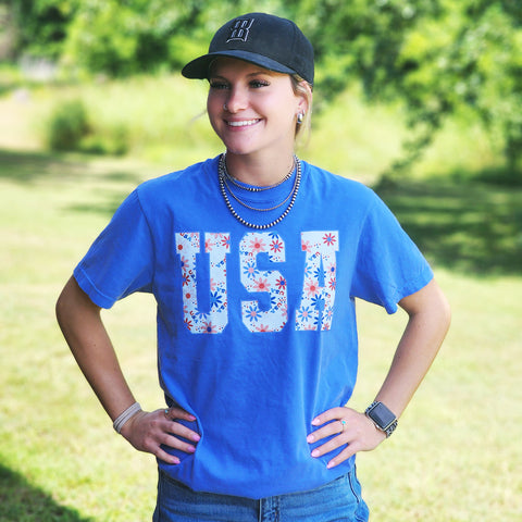 USA Daisy Tee