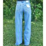 Flying Monkey Mid Rise Palazzo Jeans