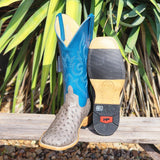 Horse Power Serpentine Bruciato Full Quill Ostrich