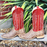 Horse Power Cigar Caiman Tail Boots