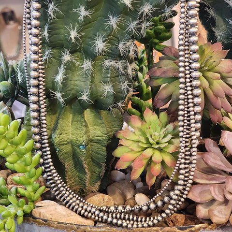 "Dani" 5 Strand Navajo Pearl Necklace