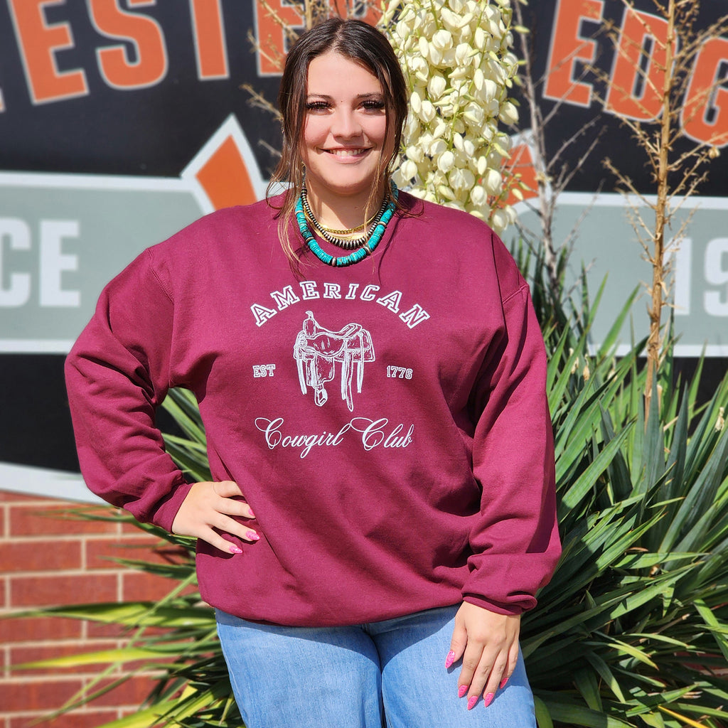 American Cowgirl Club Sweatshirt