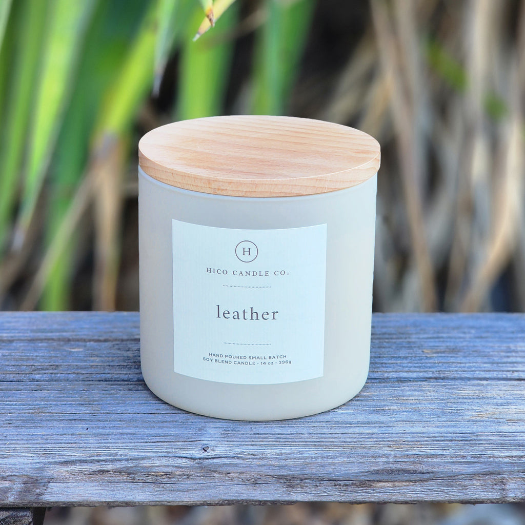 Leather Candle