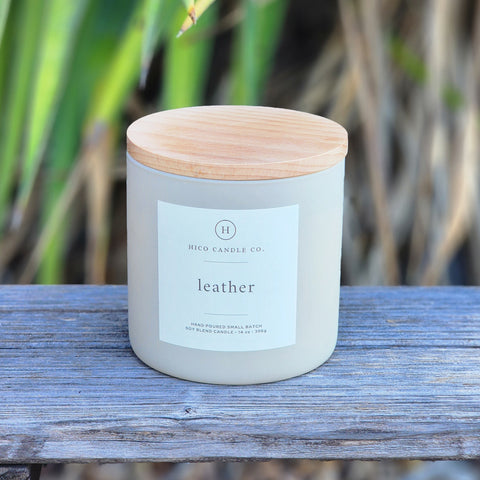 Leather Candle