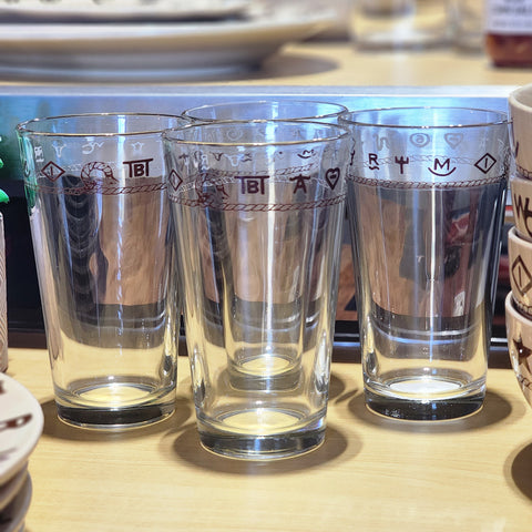 Branded Glasses 16oz