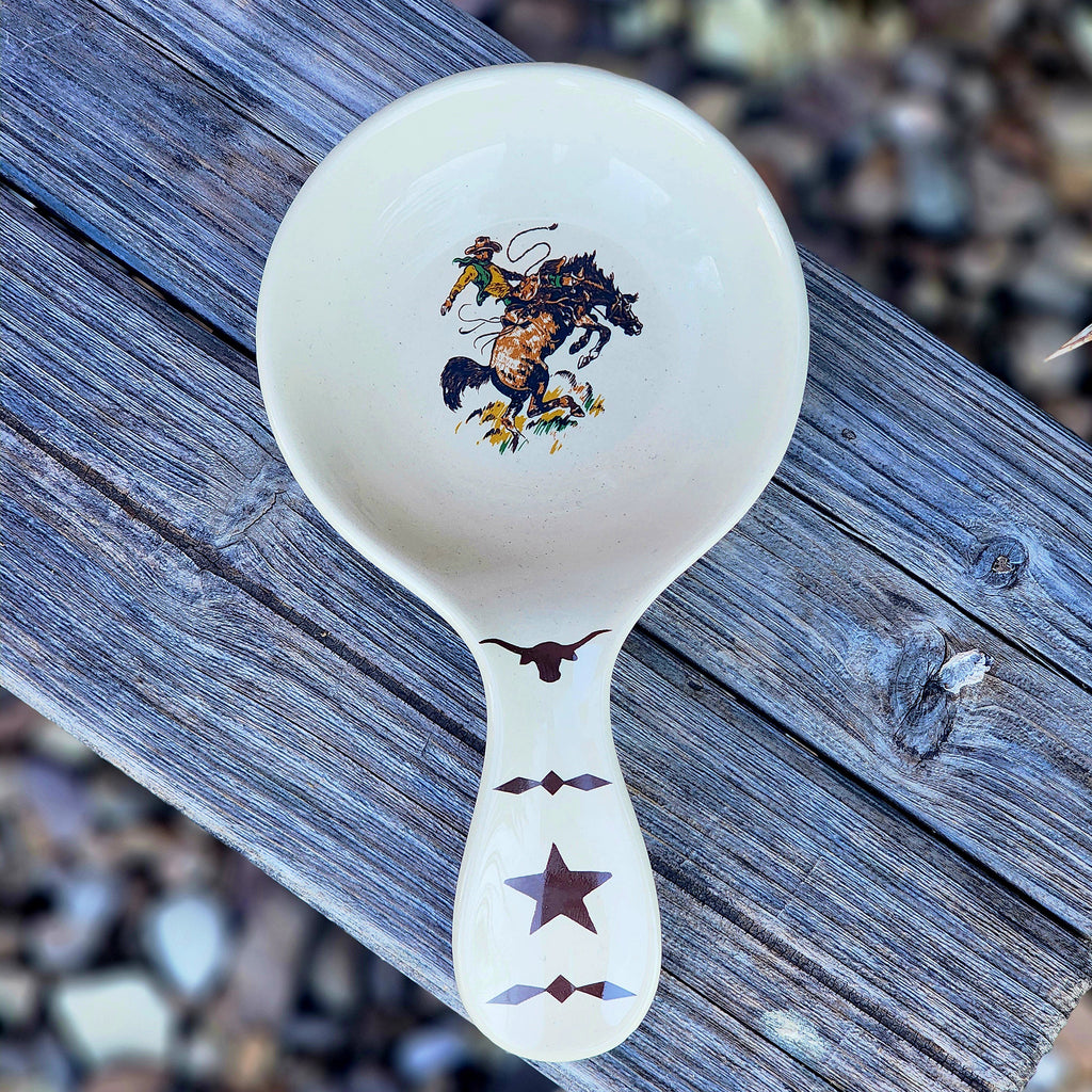 Bronc Spoon Rest
