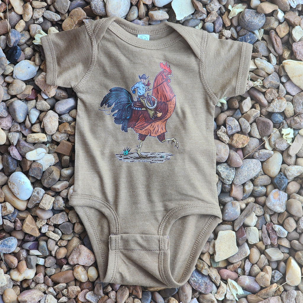 Cowboy Rooster Onesie