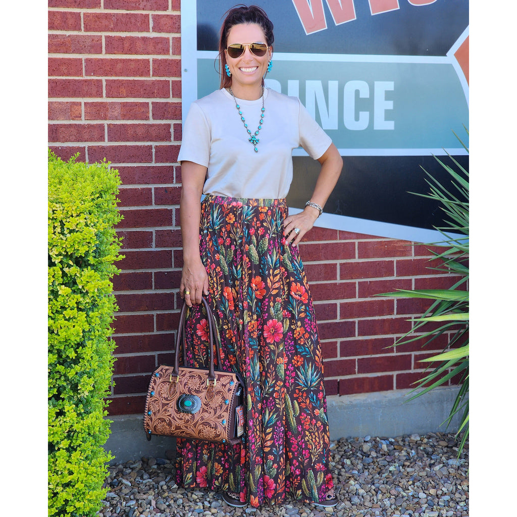 Rodeo Garden Maxi Skirt