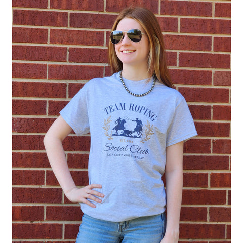 Team Roping Social Club Tee