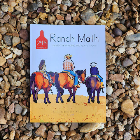 Ranch Math Grade 2: Money, Fractions, & Place Value Book