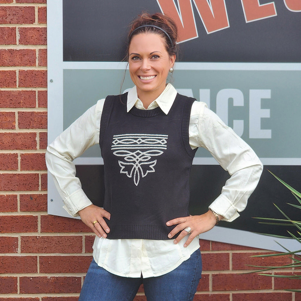 Wrangler Retro Punchy Sweater Vest