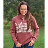 Wrangler Women's Rose Wild West Pullover