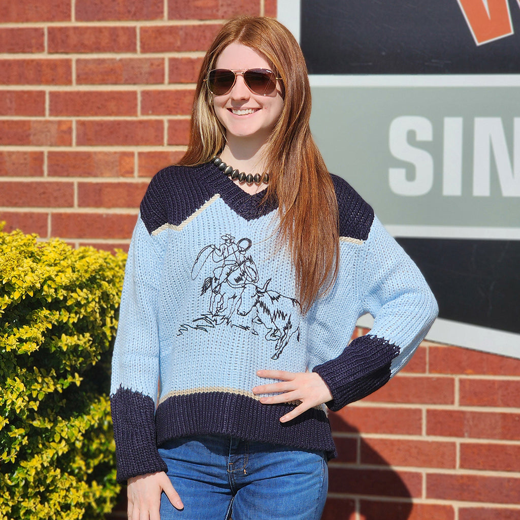 Knit Got Western Sweater