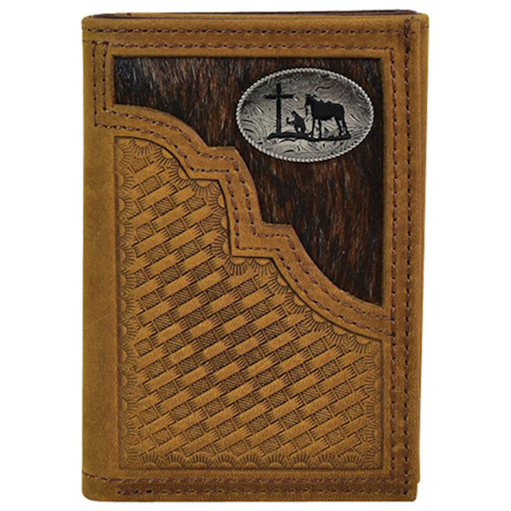 Justin Men's Hair On Rodeo Wallet
