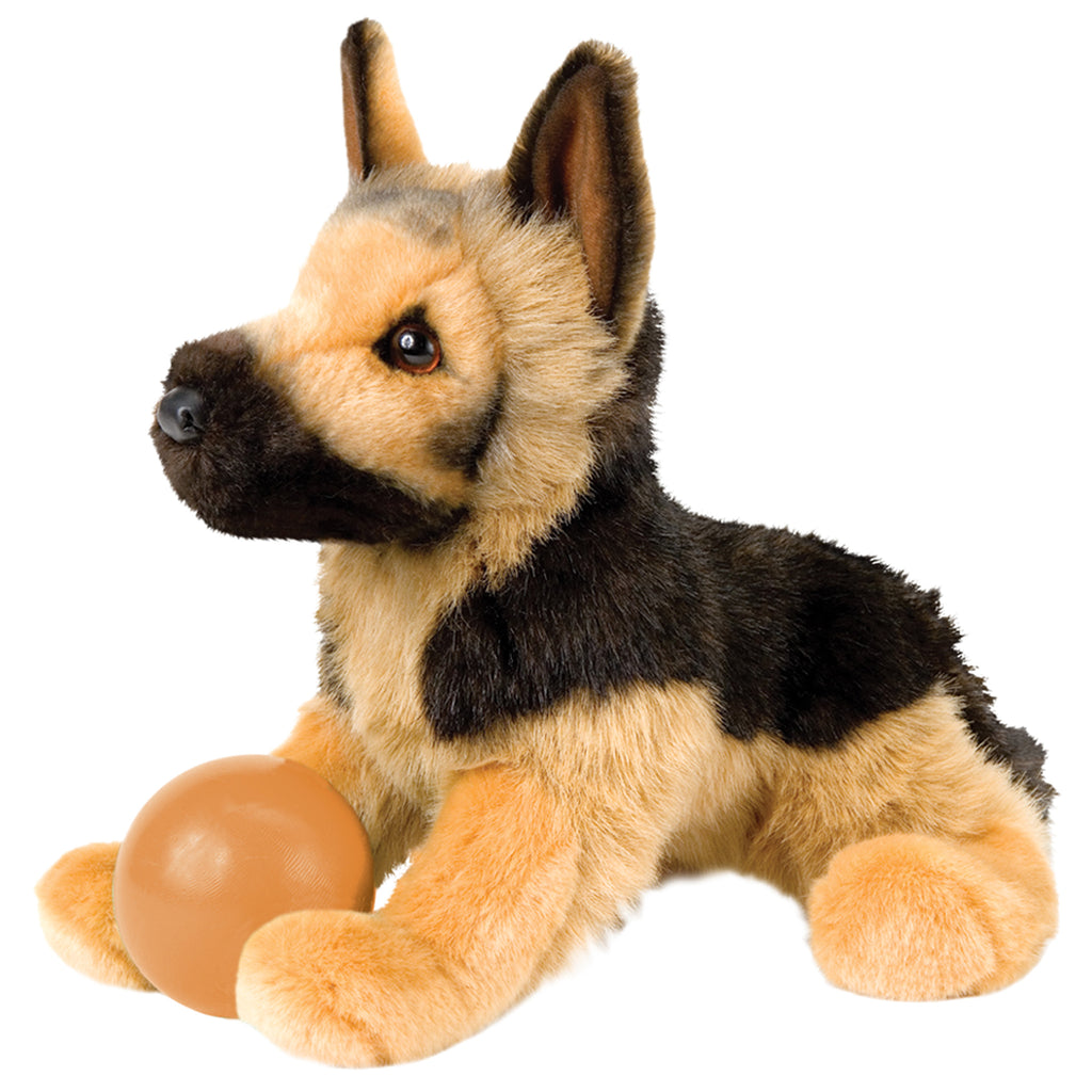 General the German Shepherd stuffed animal