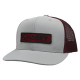 Hooey Grey/Maroon Lockup Cap