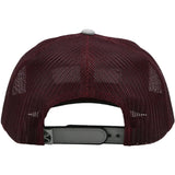 Hooey Grey/Maroon Lockup Cap