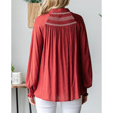 Women's Brick Smock Yoke Shirt