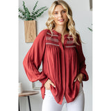 Women's Brick Smock Yoke Shirt