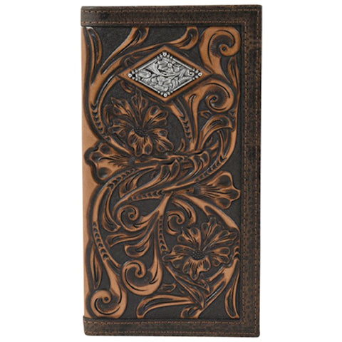 Justin Rodeo Tooled Wallet