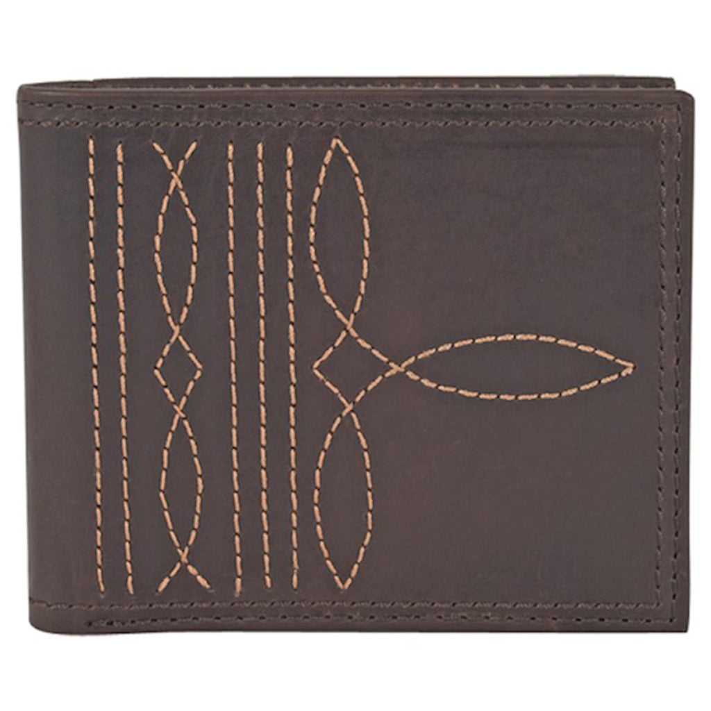 Justin Bifold Boot Stitch Wallet
