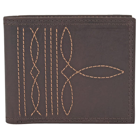 Justin Bifold Boot Stitch Wallet