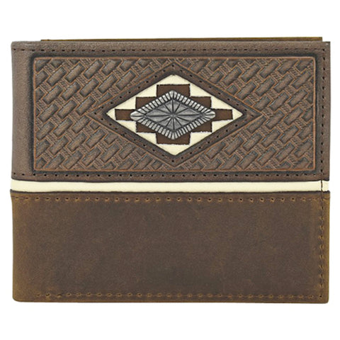 Justin Bifold Aztec Concho Wallet