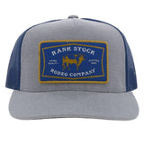 Hooey Blue Rank Stock Cap