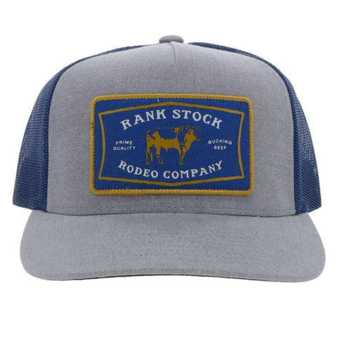 Hooey Blue Rank Stock Cap