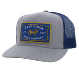 Hooey Blue Rank Stock Cap