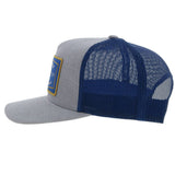 Hooey Blue Rank Stock Cap